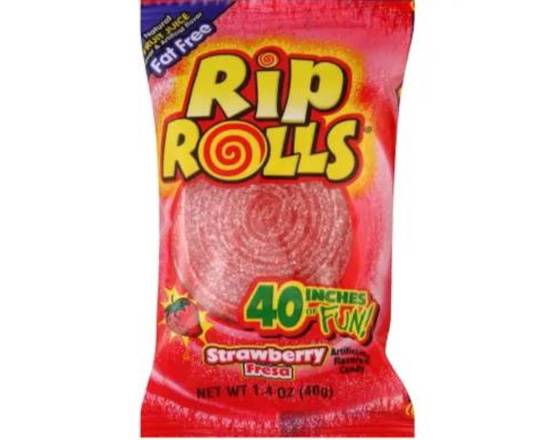 Order Rip Rolls Strawberry 1.4 oz  food online from Pacific Liquor Market store, Bell Gardens on bringmethat.com