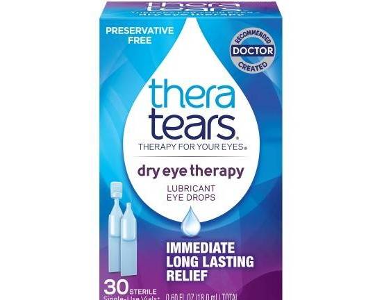 Order Thera Tears - Dry Eye Therapy - 30 Single-Use Vials food online from East Cooper Family Pharmacy store, Mt Pleasant on bringmethat.com
