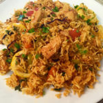 Order 62. Boneless Chicken Biryani food online from Taj Restaurant store, Warren on bringmethat.com