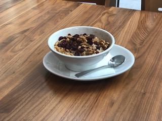 Order Cranberry Walnut Oatmeal food online from Wildberry Pancakes & Cafe store, Libertyville on bringmethat.com