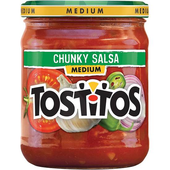 Order Tostitos Medium Chunky Salsa food online from Exxon Food Mart store, Port Huron on bringmethat.com