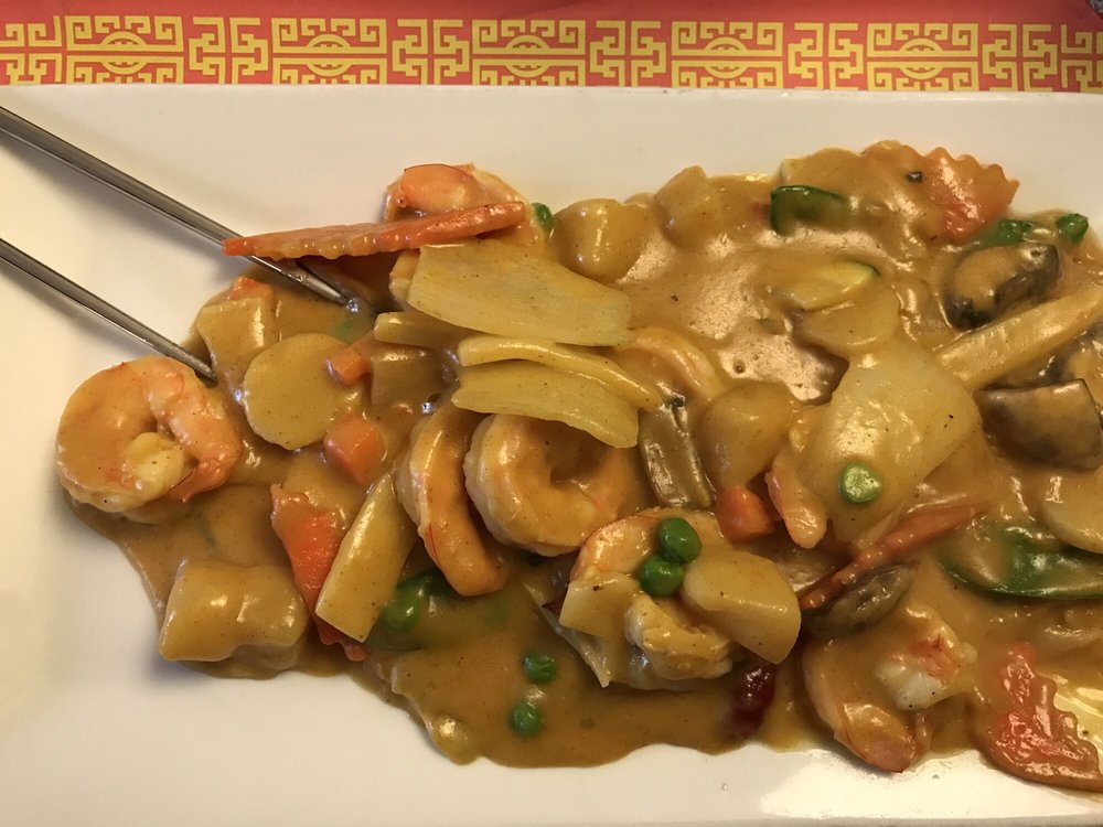 Order Curry Shrimp food online from Charlie Kangs Chinese & Korean Cuisine  store, East Lansing on bringmethat.com