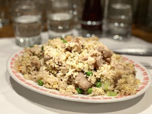 Order Fried Rice Yang Chow Style (揚州炒飯) food online from Lai Lai Restaurant store, Millbrae on bringmethat.com
