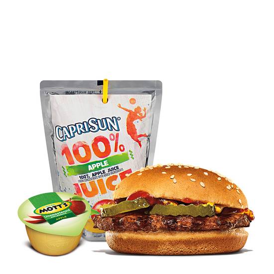 Order Hamburger King Jr Meal food online from Burger King store, Melbourne on bringmethat.com