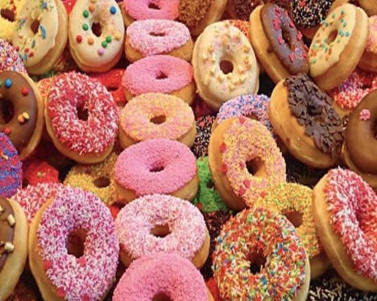 Order Sprinkle Donut food online from Twisty Donuts store, Mansfield on bringmethat.com