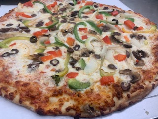 Order Veggie Pizza food online from Los Angeles New York Pizza store, Los Angeles on bringmethat.com