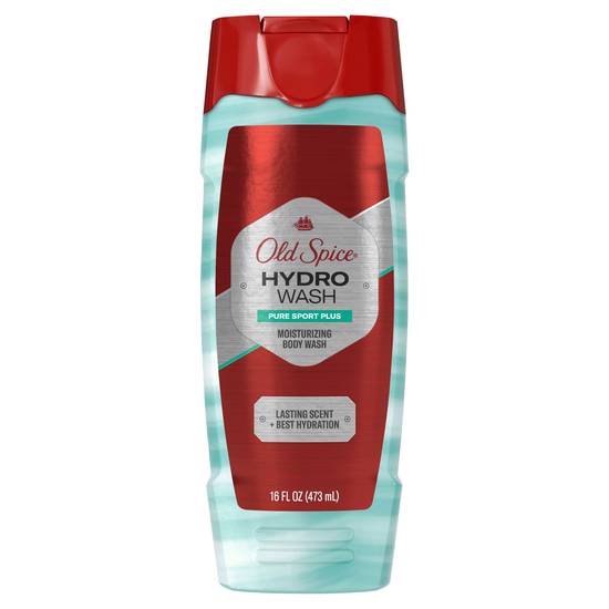 Order Old Spice Hydro Wash Body Wash Hardest Working Collection Pure Sport Plus, 15.9 OZ food online from CVS store, INGLEWOOD on bringmethat.com