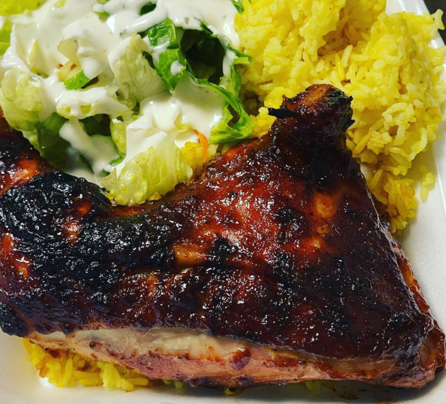 Order Honey Barbecue Grilled Chicken food online from Da Spot store, Honolulu on bringmethat.com
