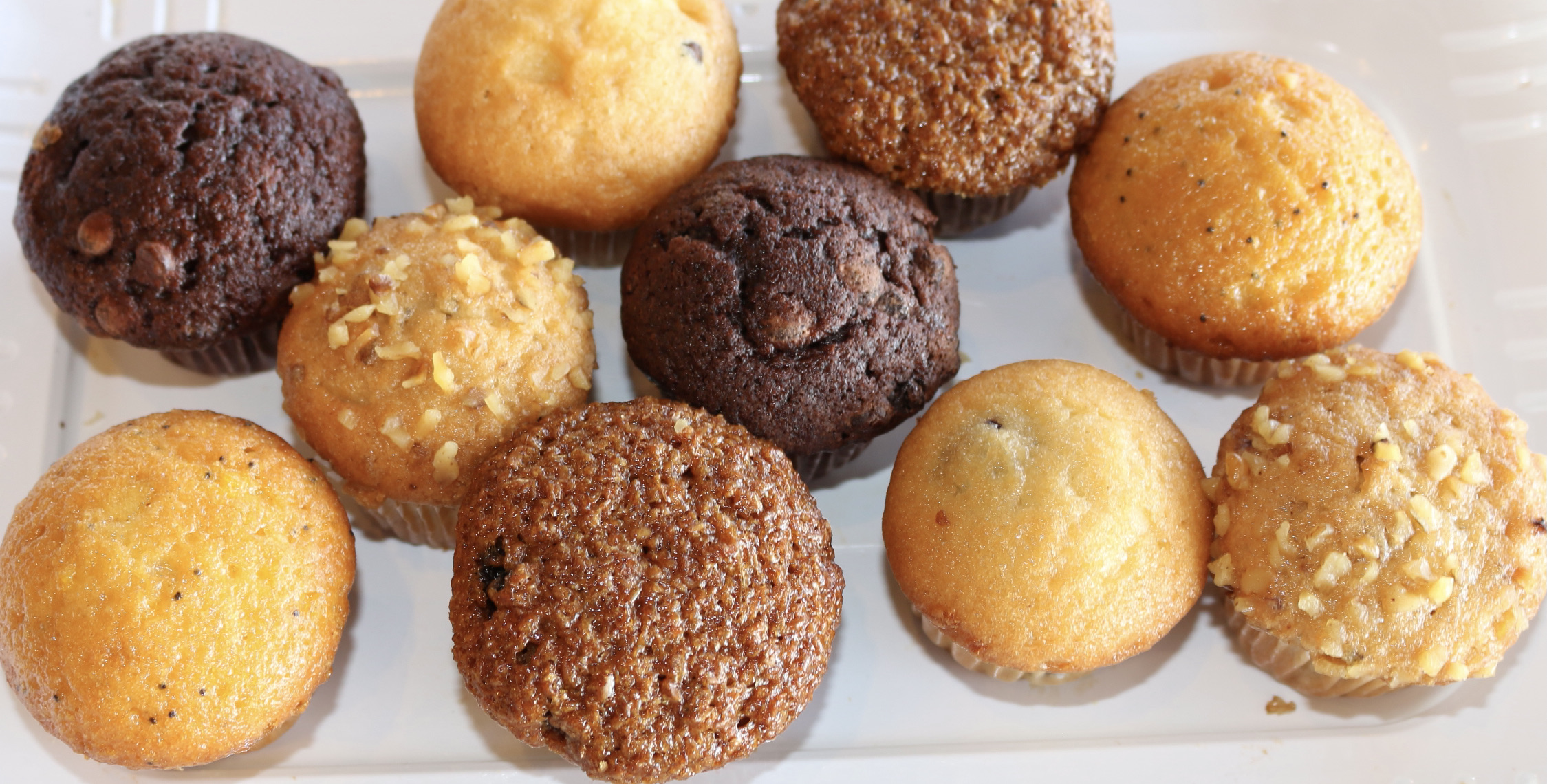 Order Assorted Mini Muffins food online from Chickpeas Mediterranean store, Las Vegas on bringmethat.com