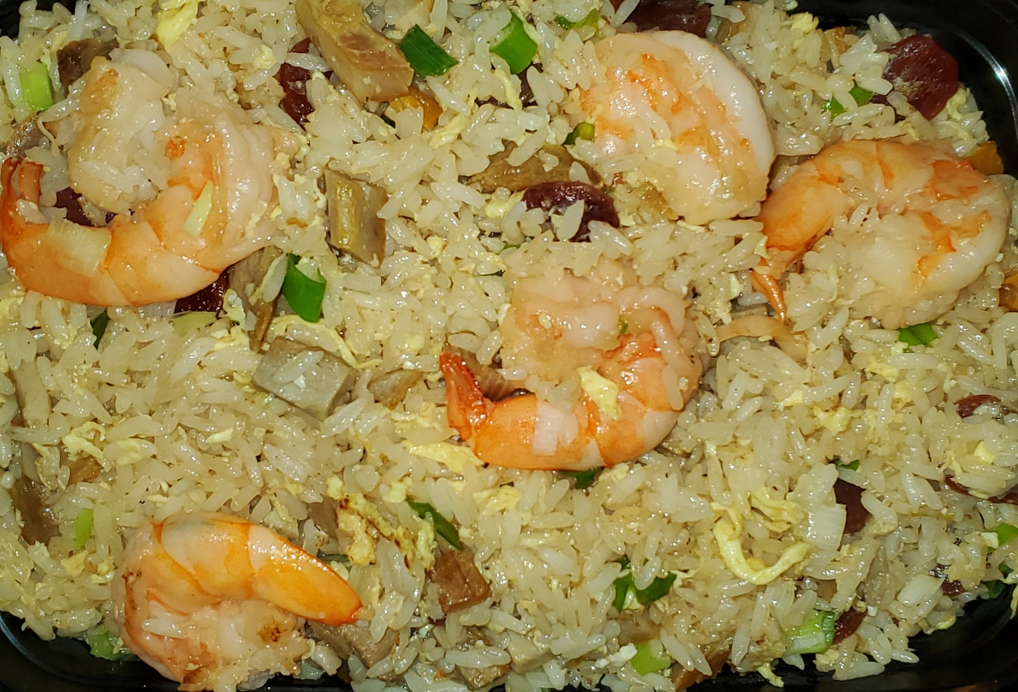 Order Fried rice with Chinese sausage, pork and prawns food online from Canton Phoenix store, Portland on bringmethat.com