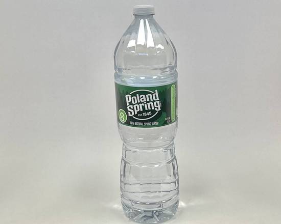 Order Poland Spring 1.5L food online from Fialkoff Kosher Pizza store, Lawrence on bringmethat.com