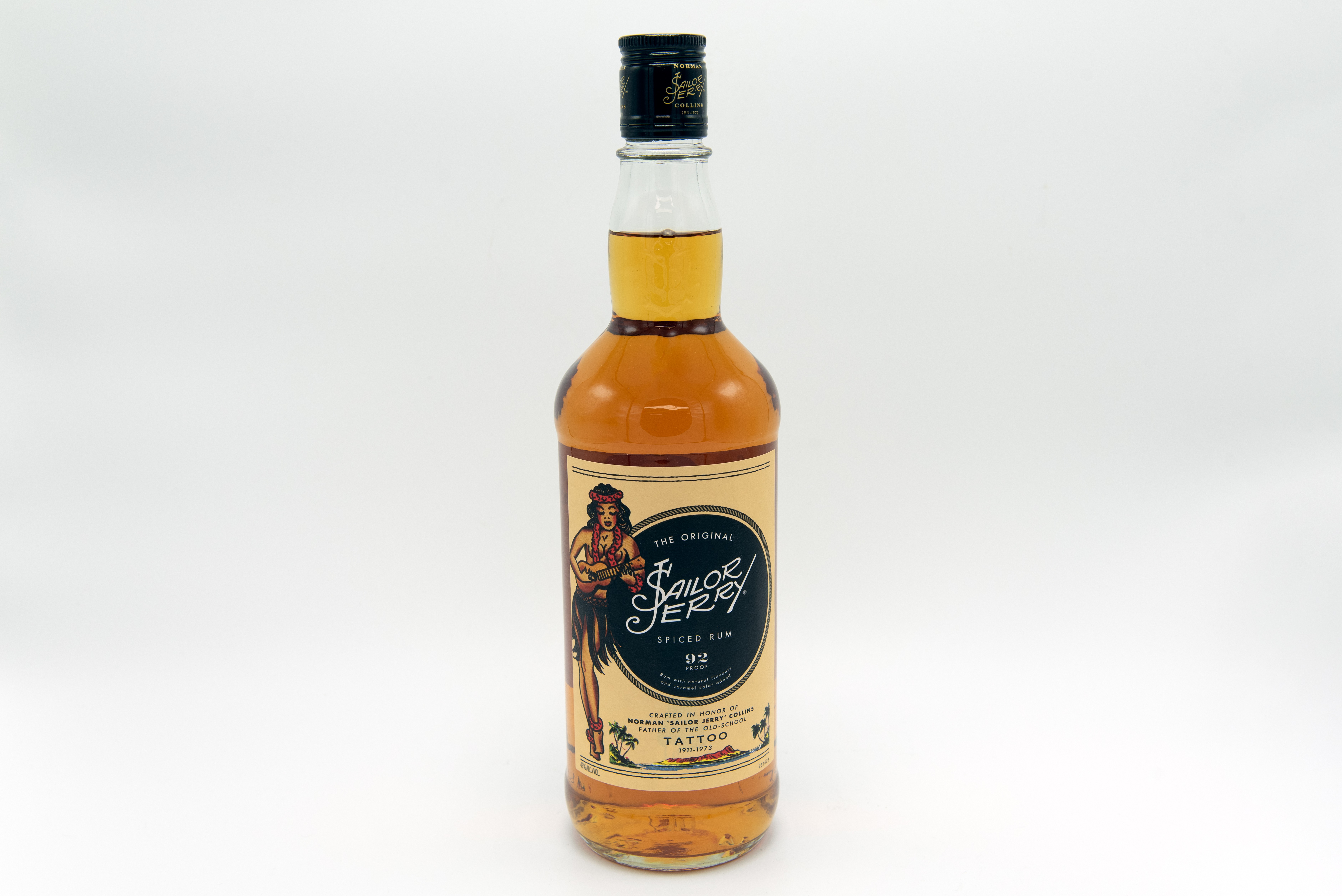 Order Sailor Jerry Spiced, 750mL Rum food online from Sandpiper Liquors store, Summerland on bringmethat.com
