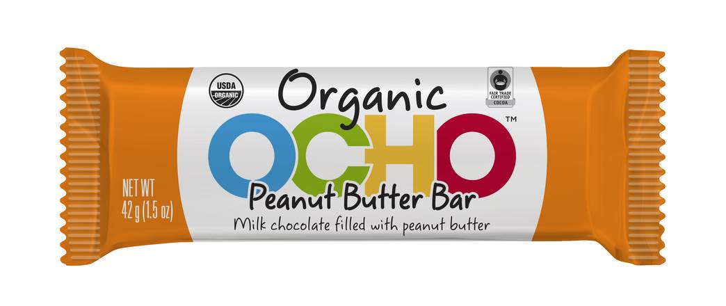 Order Ocho Organic Peanut Butter Bar (1.5 oz) food online from Rite Aid store, Yamhill County on bringmethat.com