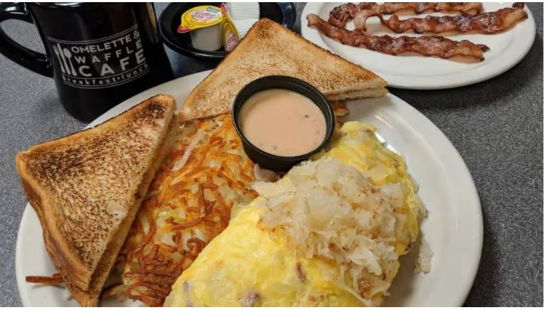 Order O Reuben food online from Omelette &amp; Waffle Cafe store, Plymouth on bringmethat.com