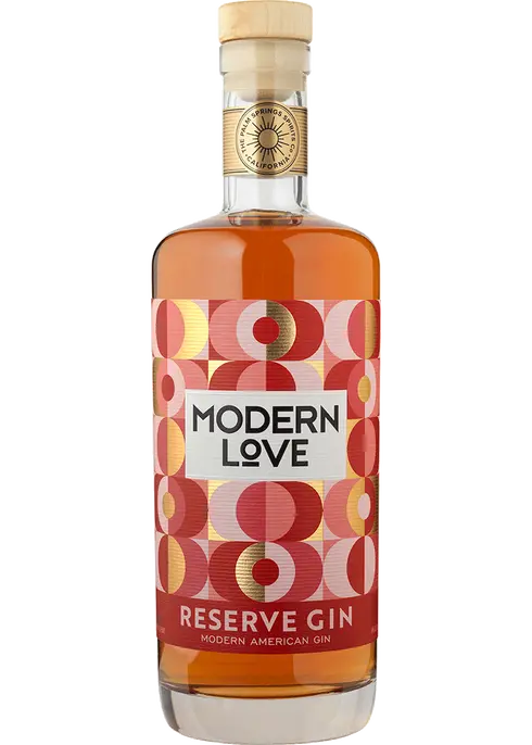Order Modern Love Reserve Gin 750 ml. food online from Mirage Wine & Liquor store, Palm Springs on bringmethat.com