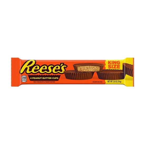 Order Reese's Milk Chocolate Super King Peanut Butter Cups food online from Lone Star store, Gainesville on bringmethat.com