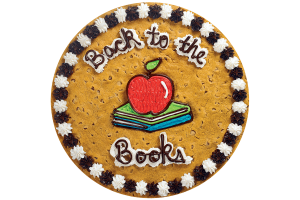 Order Back to the Books Cookie Cake food online from American Deli on Broad St. store, Athens on bringmethat.com