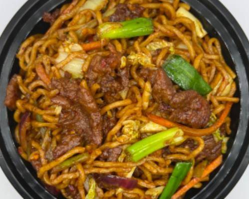 Order Curry Lo Mein food online from Hunan Cafe store, Pittsburgh on bringmethat.com