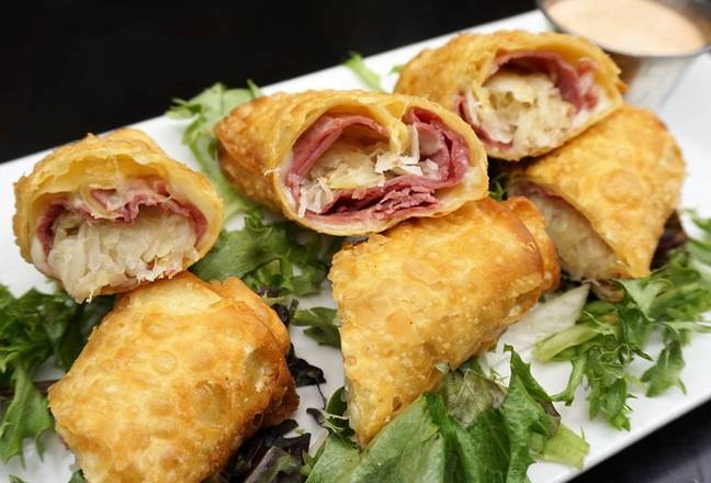 Order *Reuben Wrap Bites* food online from Sidelines Grille Canton store, canton on bringmethat.com