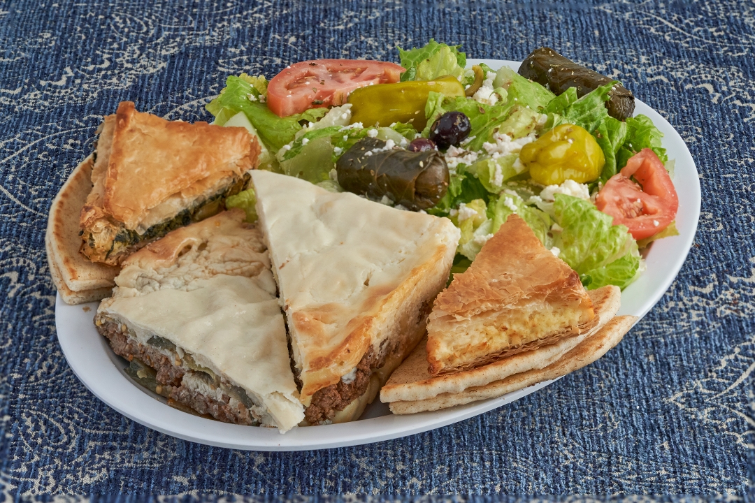 Order Specialty Plate food online from Demos Greek Food store, San Antonio on bringmethat.com