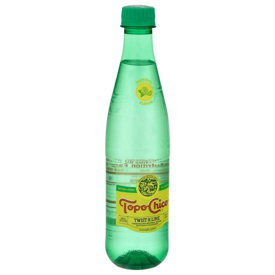 Order Topo Chico Carbonated Mineral Water Twist of Lime (15.5 oz) food online from Rite Aid store, Ojai on bringmethat.com