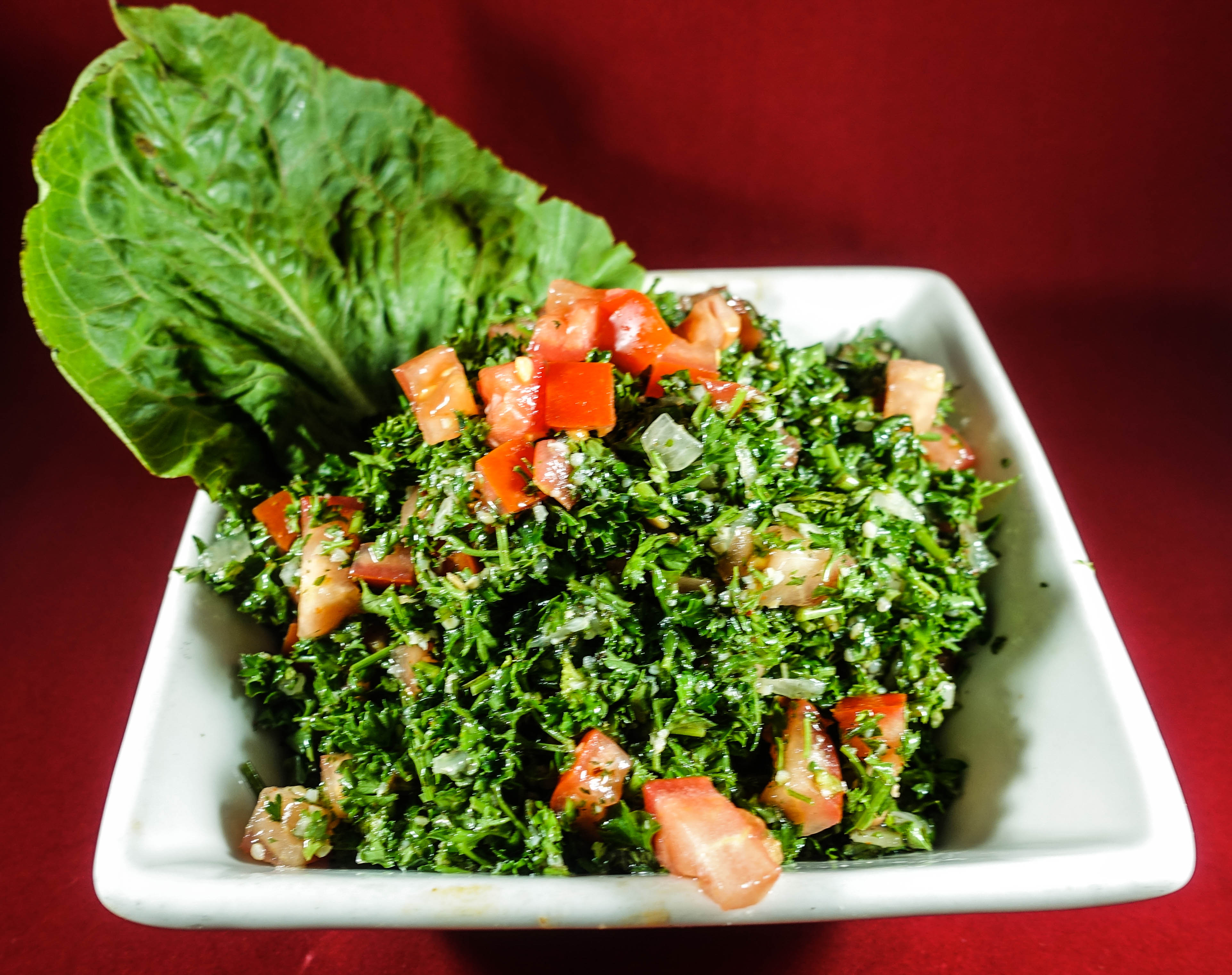 Order Tabbouleh Salad food online from The Grill House store, La Verne on bringmethat.com