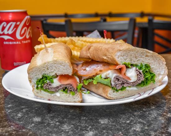 Order Steak and Cheese Sub food online from Cafe X-Press store, Silver Spring on bringmethat.com