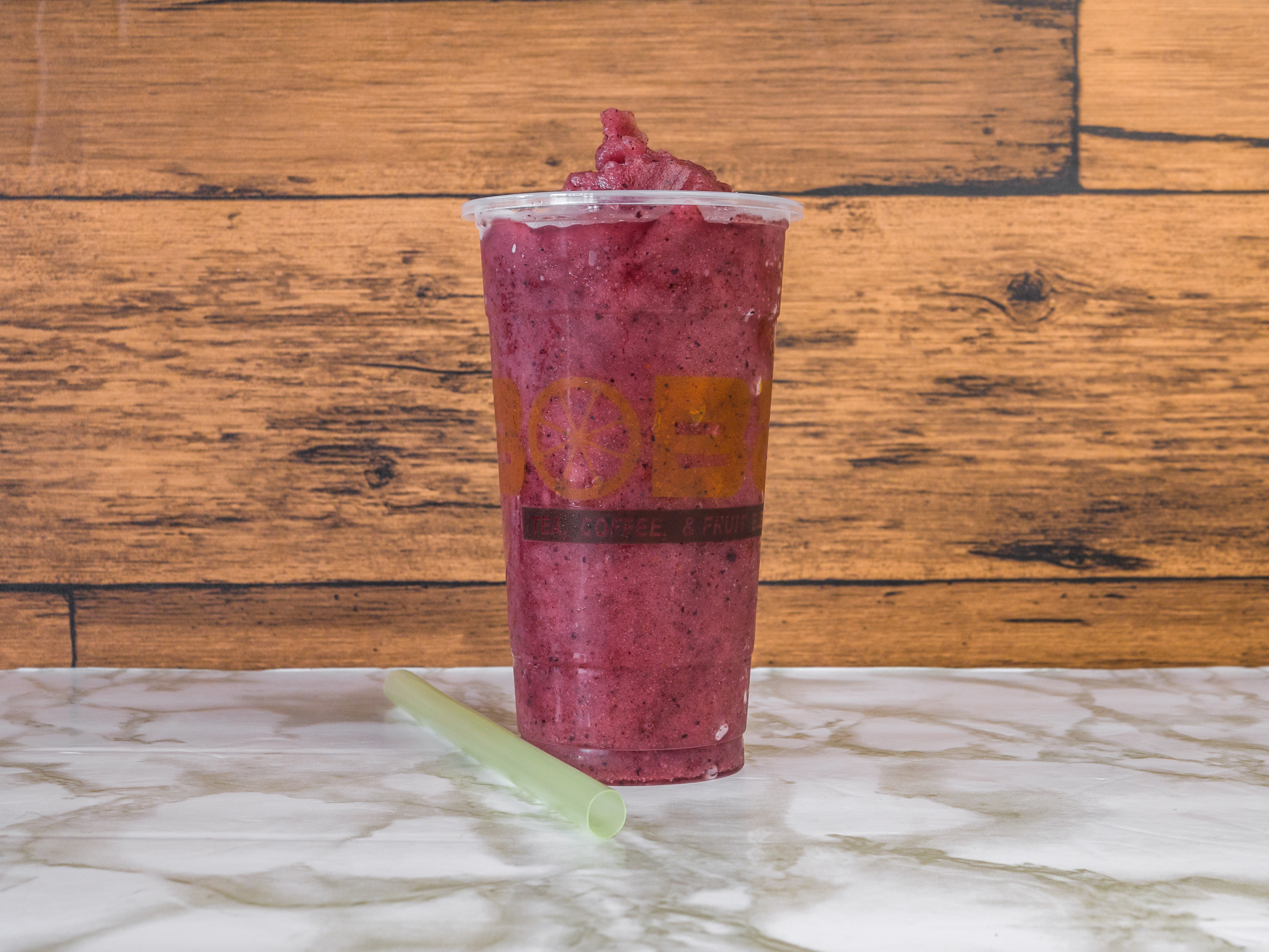 Order Blueberry Smoothie food online from I Heart Boba store, Houston on bringmethat.com