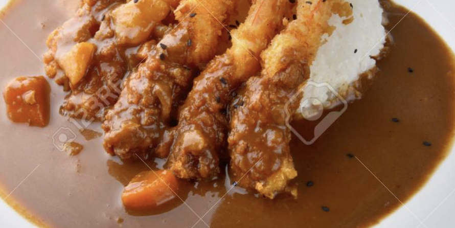 Order Curry Shrimp Tempura Rice Bowl咖喱天妇罗饭 food online from Mian Sichuan store, Tucson on bringmethat.com