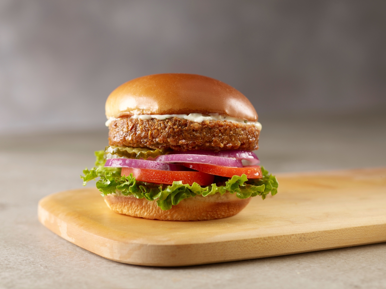 Order Good Seed Veggie Burger food online from Smokey Bones (#76340 store, Tarentum on bringmethat.com