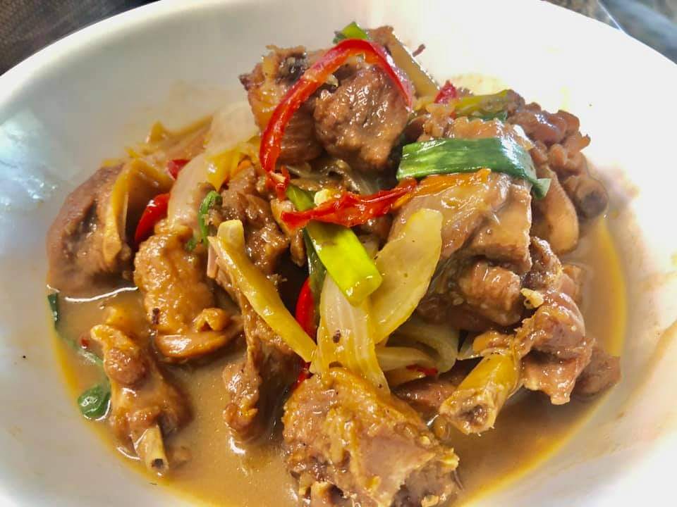 Order 45. Duck Curry Noodle Soup food online from Tuyet Mai store, San Francisco on bringmethat.com