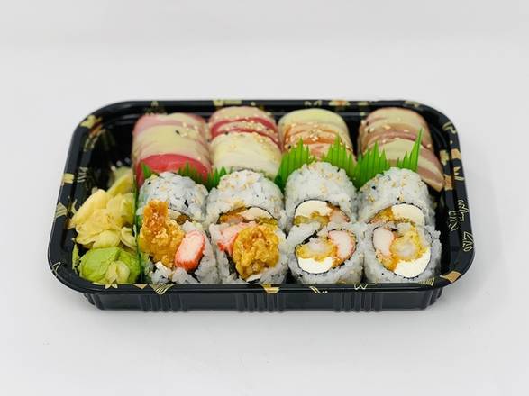 Order Last Deluxe Combo food online from Kanji Sushi Hibachi Goose Creek store, Goose Creek on bringmethat.com
