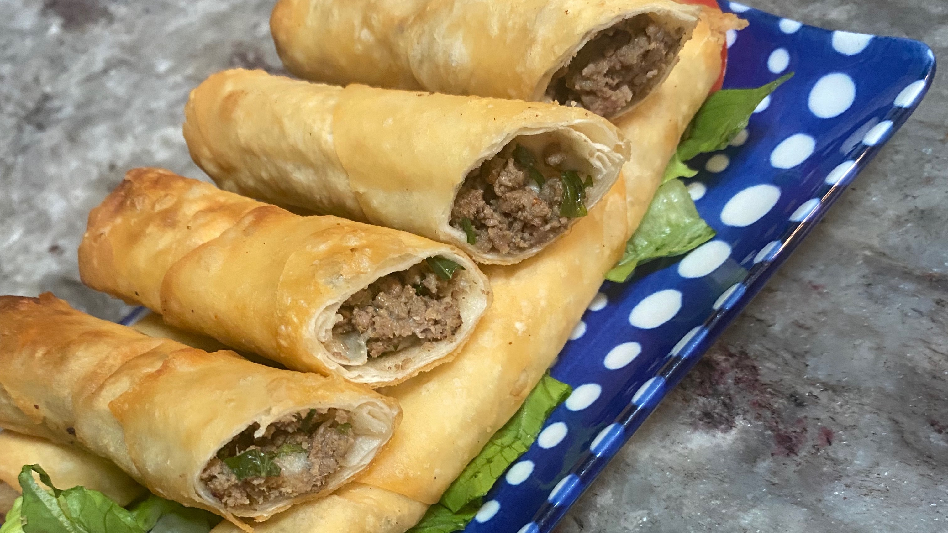 Order Ground Beef Roll food online from Mr.&Mrs.Gyro store, Glassboro on bringmethat.com