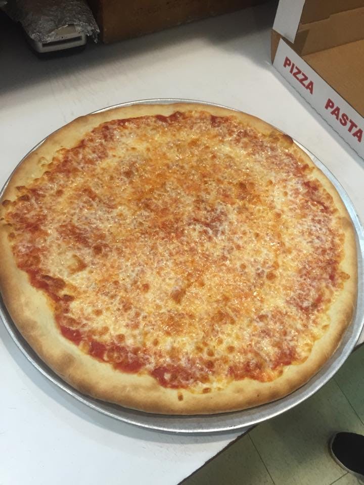 Order Cheese Pizza - Small 12" food online from Rosario Pizza store, Bordentown on bringmethat.com
