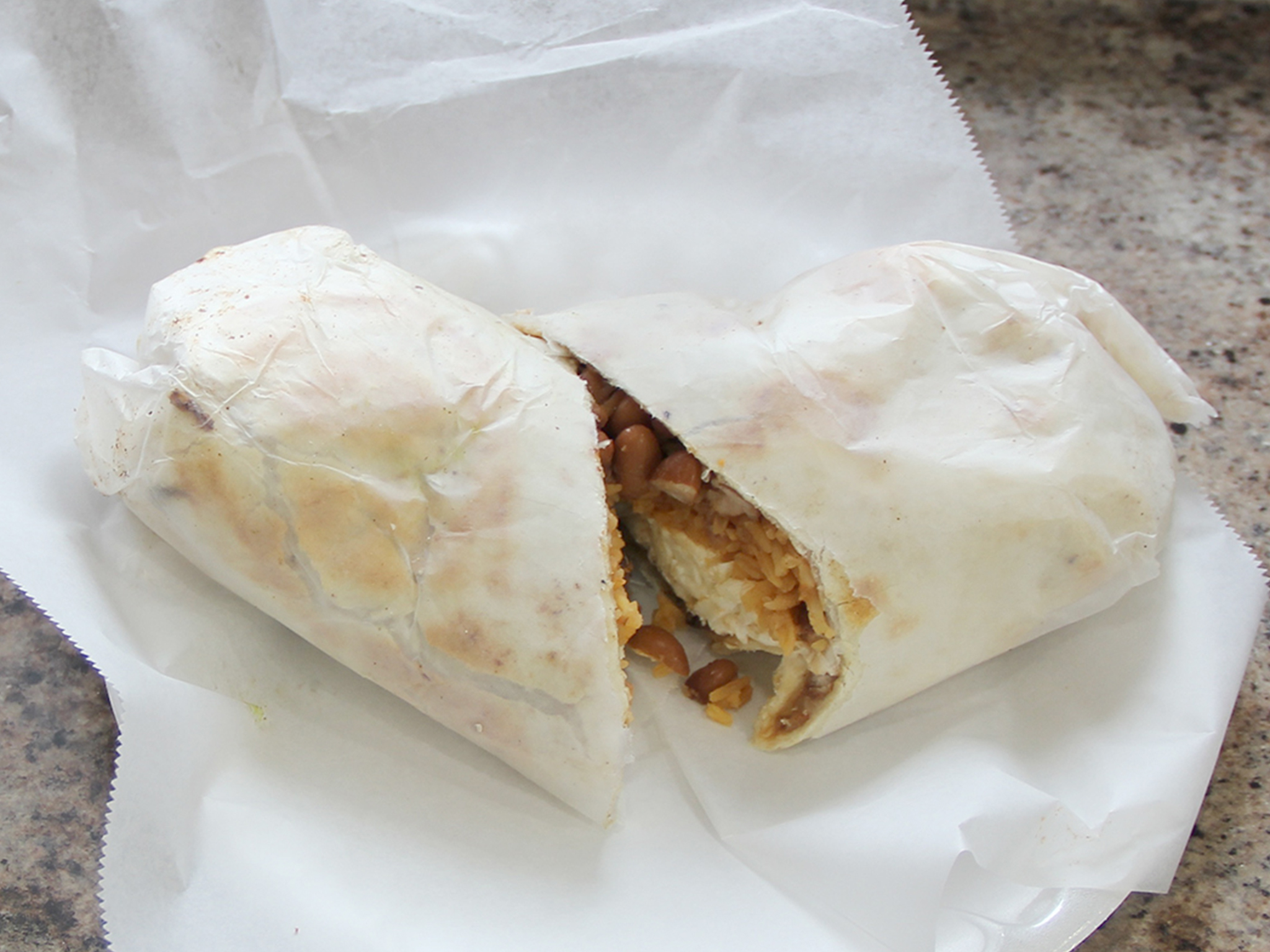 Order Chicken Burrito Lunch food online from Robin's Convenience Store Deli & Grill store, Lakewood on bringmethat.com