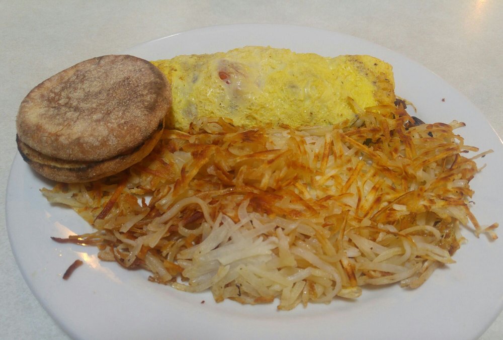 Order Mexican Omelet food online from Royal Donut Cafe store, Burlingame on bringmethat.com