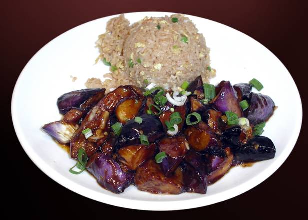 Order Eggplant food online from Ginger Cafe store, Sunnyvale on bringmethat.com
