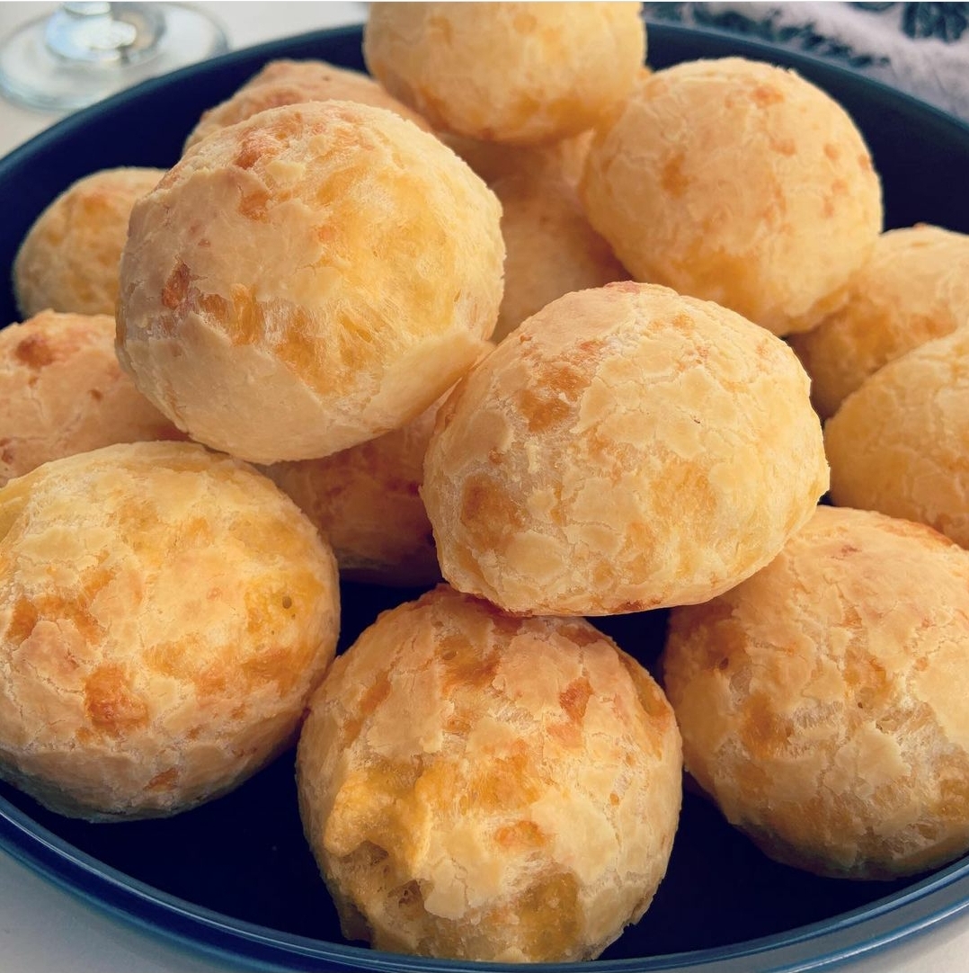 Order GF Cheese Roll- Pão de queijo (4units) food online from Ocean Cafe store, San Diego on bringmethat.com