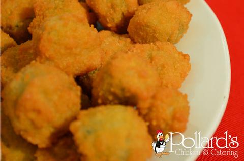 Order Fried Okra food online from Pollard's Chicken & Catering at Battlefield store, Chesapeake on bringmethat.com