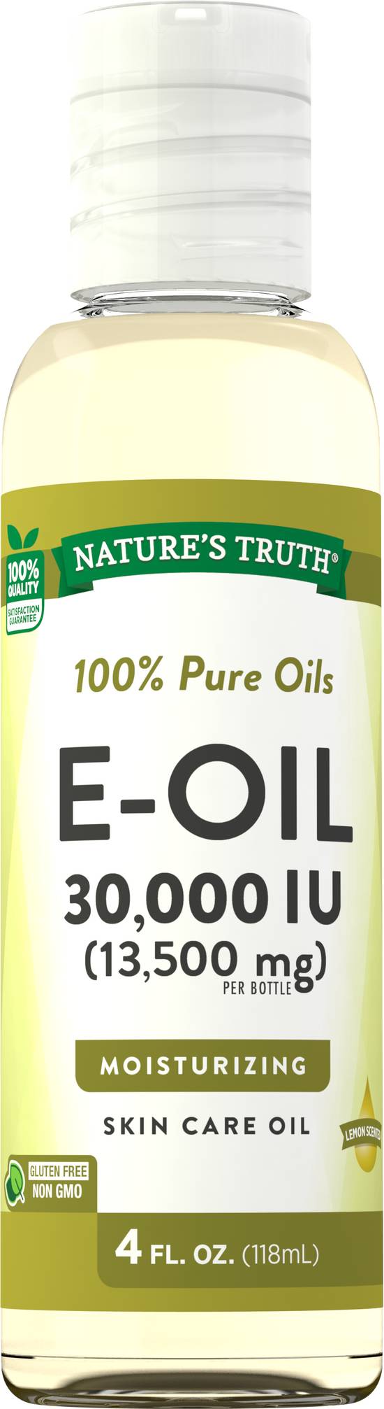 Order Nature's Truth Vitamin E Oil Liquid (4 oz) food online from Rite Aid store, Palm Desert on bringmethat.com