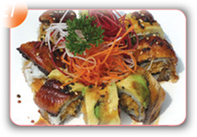 Order Unagi Crunch Roll food online from Sakura Nami store, Clarendon Hills on bringmethat.com