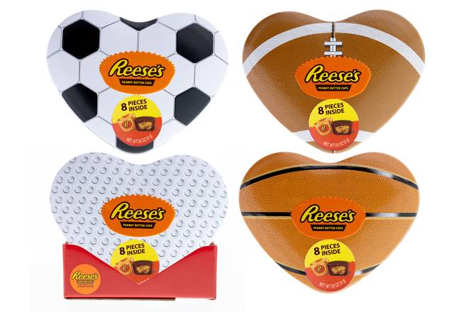Order Reese's Peanut Butter Cup, Heart Tins, Assorted Designs - 12 ct food online from Rite Aid store, EDEN on bringmethat.com
