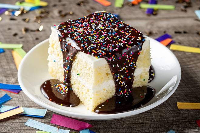 Order Birthday Cake food online from On The Border Mexican Grill store, Colorado Springs on bringmethat.com
