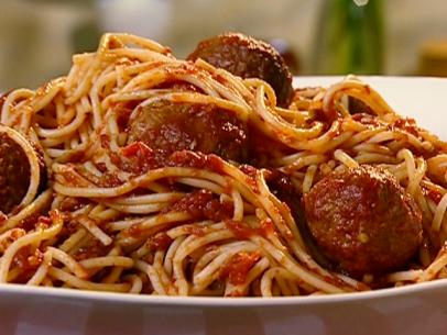 Order Spaghetti with Meatballs food online from Pizza Joint store, San Francisco on bringmethat.com