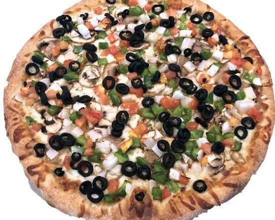 Order Veggie Supreme Pizza food online from Master Pizza store, Parma on bringmethat.com