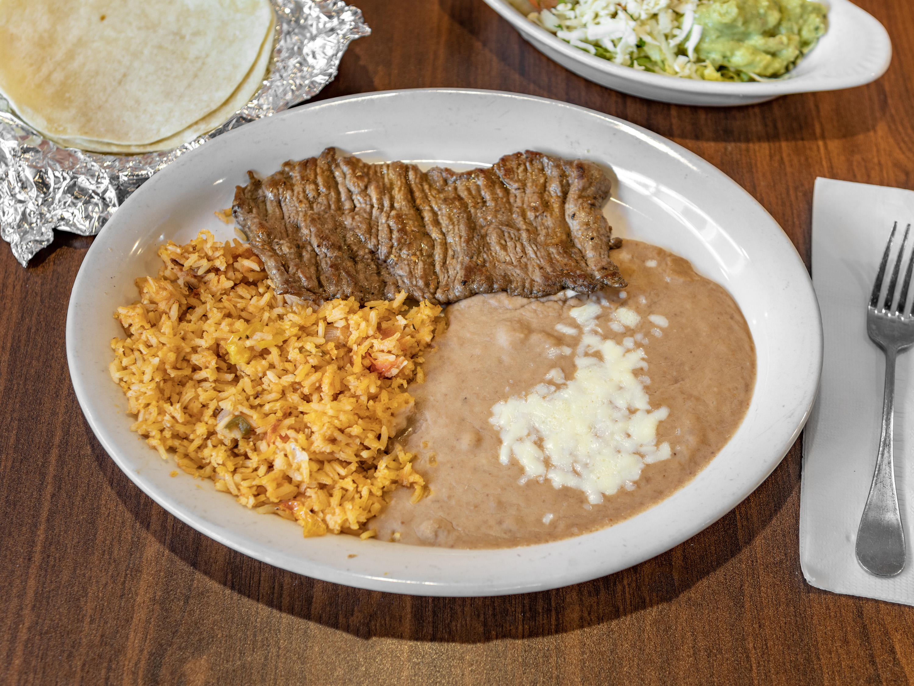 Order 39. Carne Asada food online from El Gordito Mexican Restaurant store, Belleville on bringmethat.com