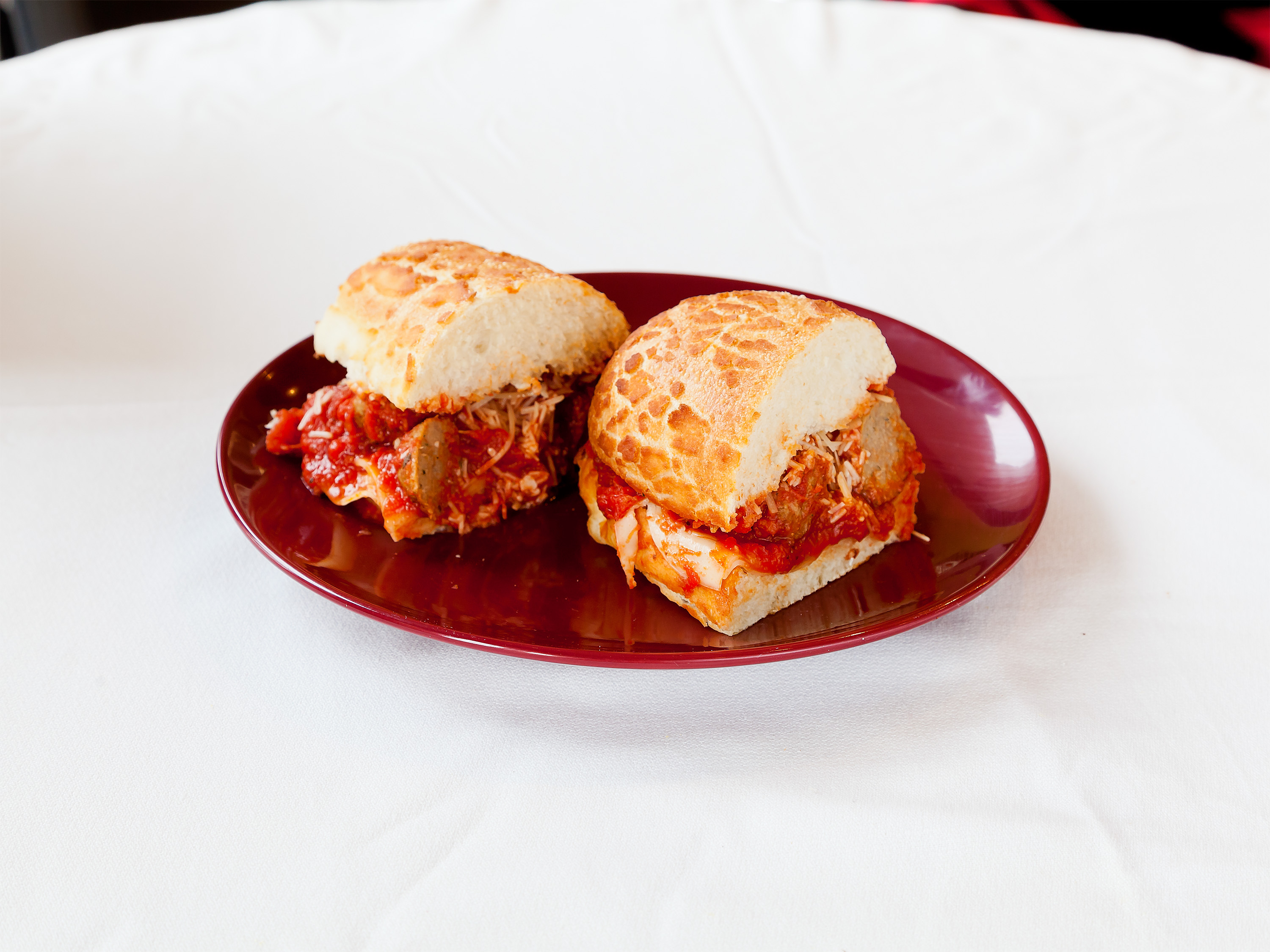 Order Meatball Marinara Sandwich food online from Rossi's Cafe & Deli store, Concord on bringmethat.com