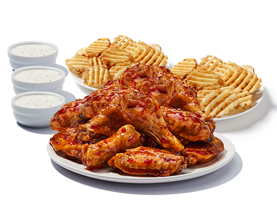 Order 30pc Naked Wings Party Pack food online from Hoots Wings store, Decatur on bringmethat.com