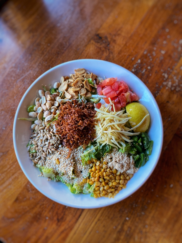 Order Ginger Salad (LARGE) food online from Burma Superstar store, San Francisco on bringmethat.com