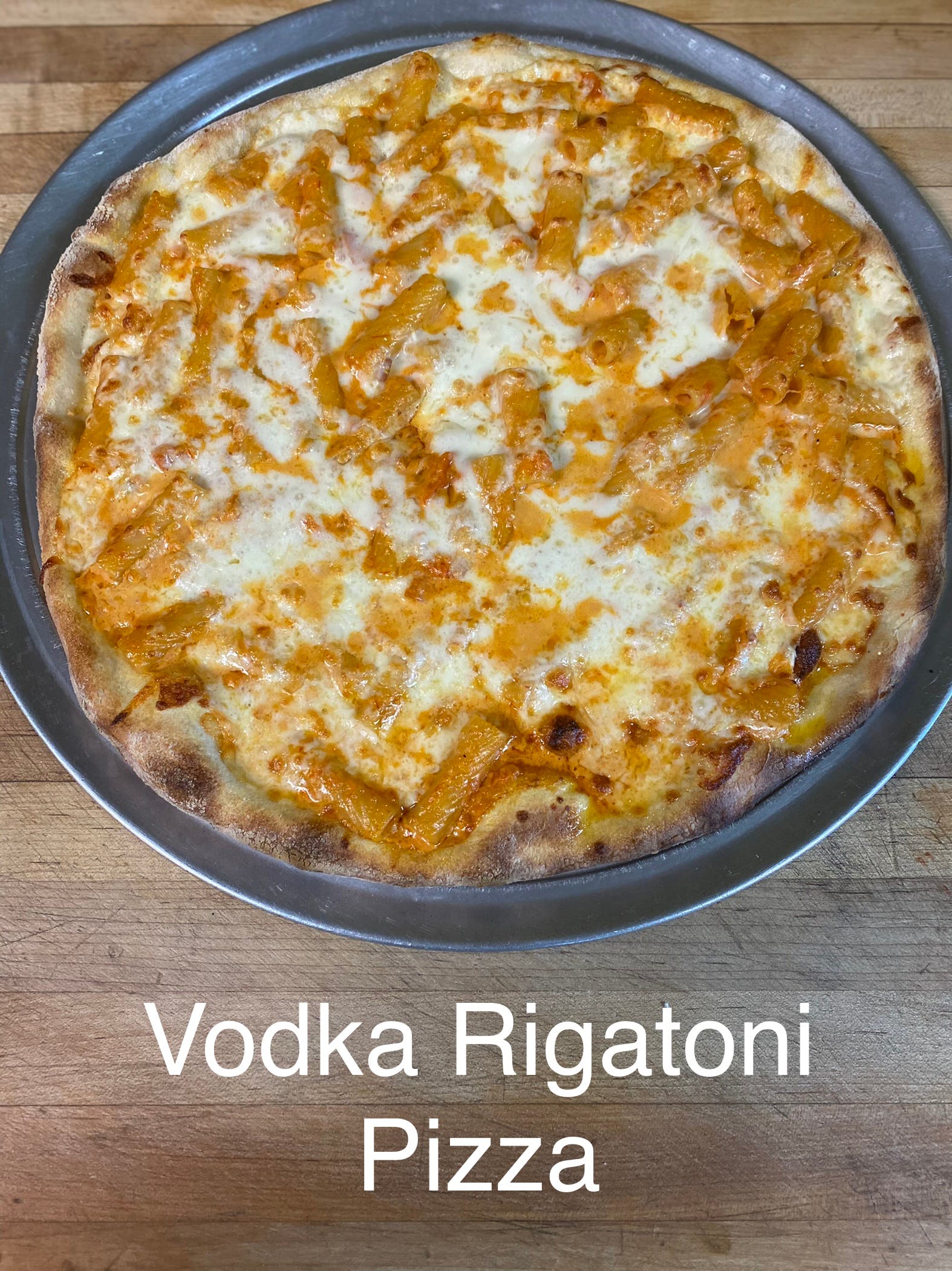 Order Vodka Rigatoni - Pizza food online from Nonno Sal's Pizza store, Trenton on bringmethat.com